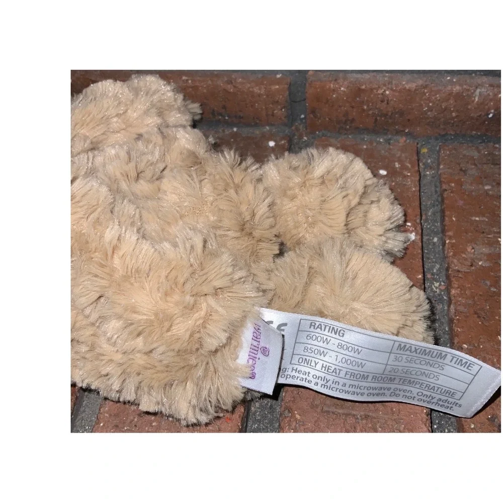 Warmies Microwavable Lavender Scented Weighted Tan Teddy Bear Plush Toy